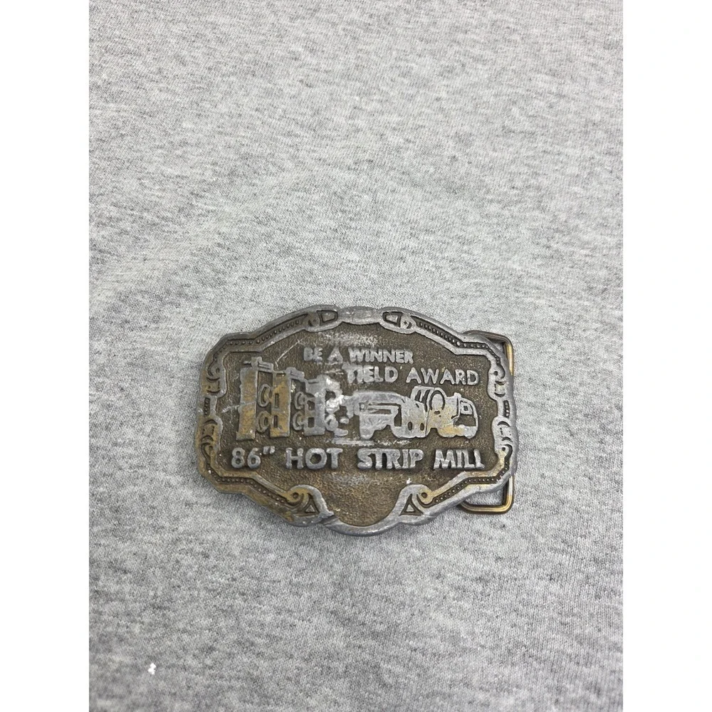 Vintage 1986 Working Class Be a Winner Welding Award Belt Buckle Welder